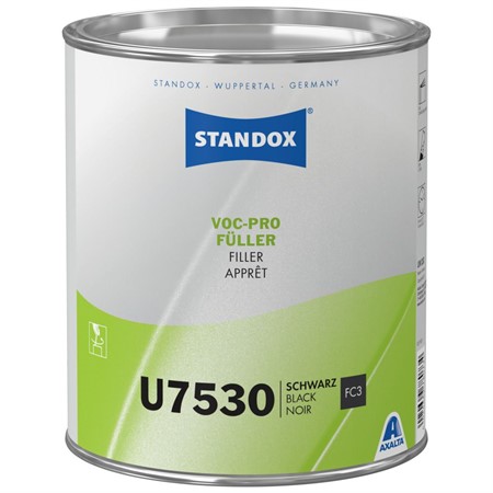Standox U7530 Voc Pro Fyller Svart 3,5L