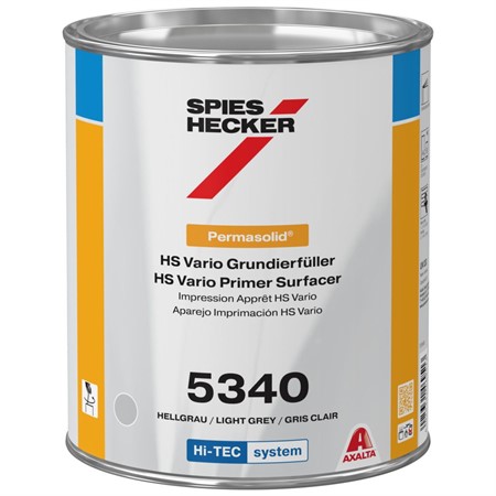 Sh 5340 HS Vario Primer Surfacer Ljusgrå 3,5L