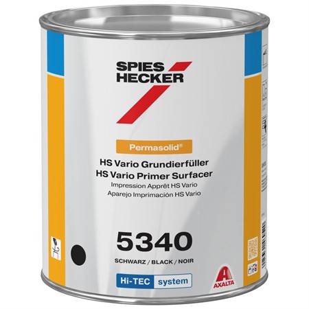 Sh 5340 HS Vario Primer Surfacer Svart 3,5L