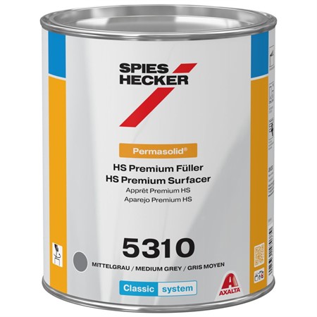 Sh 5310 HS Premium Surfacer Mellangrå 3,5L