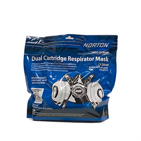 Norton halvmask flugan A2P2 andningsskydd