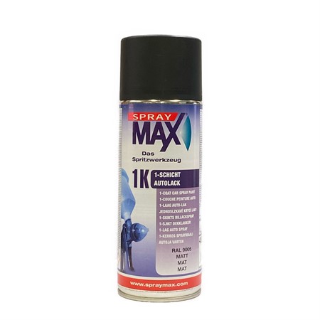 Spraymax 1K Matt Ral 9005 400ml
