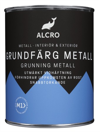 Grundfärg metall grå 1L