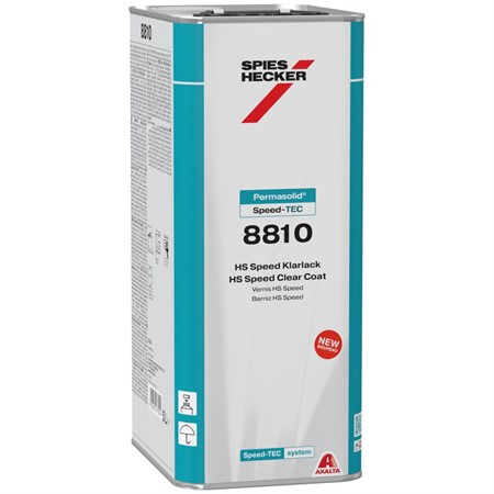 Sh 8810 Hs Speed Klarlack 5 L