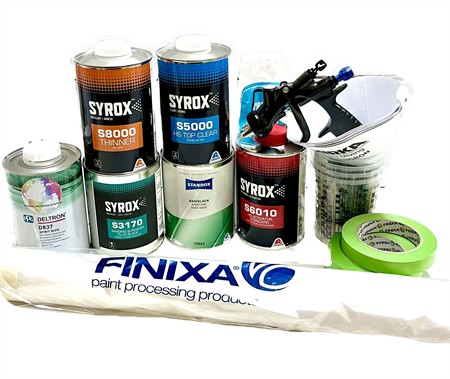 Lackpaket Axalta metallic litet ink spruta