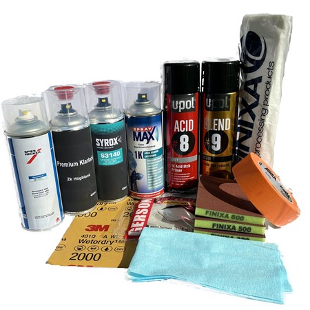 Spraykit Metallic Pro Vattenbaserad