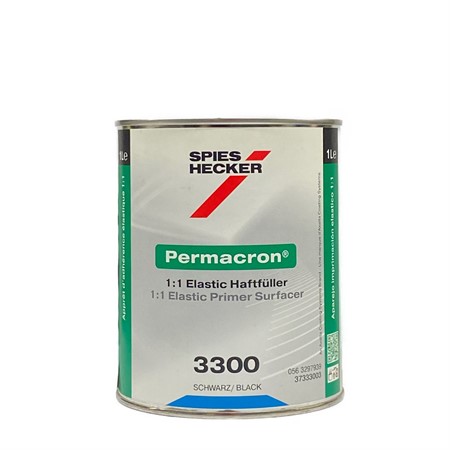 Sh 3300 2K Elastic Primer Svart 1L