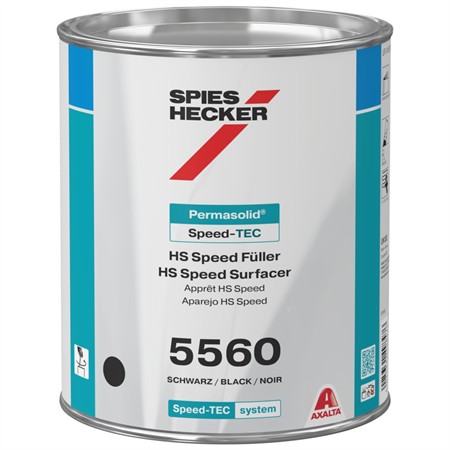 Sh 5560 HS Speed-TEC Surfacer Svart 3,5L